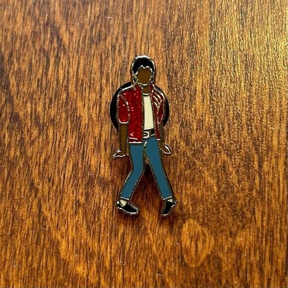 Rock Band Enamel Pin Collection, David Bowie, Michael Jackson, Thrice, 3 Pieces - Picture 4 of 11